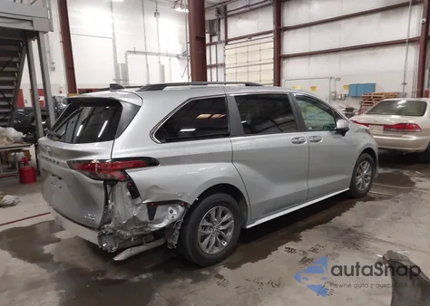 2022 Toyota Sienna Xle из США, поврежденный, VIN 5TDJRKEC9NS135975